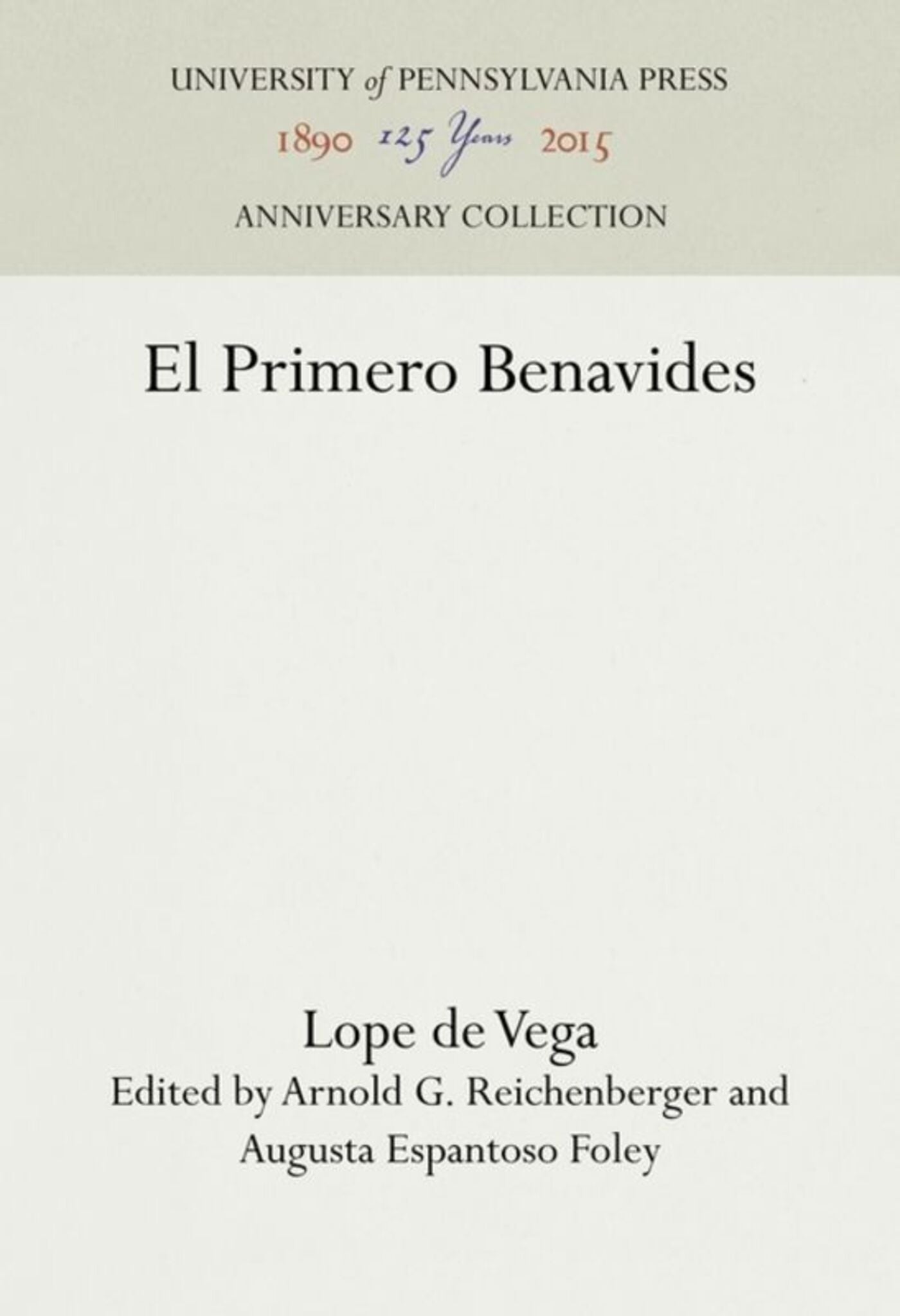 Cover image for El Primero Benavides ISBN 9781512821024